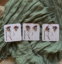 Load image into Gallery viewer, Cow Bandana Studs