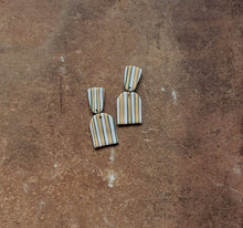 Load image into Gallery viewer, Summer Stripe Dangles
