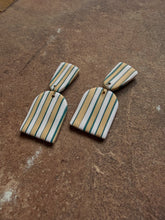 Load image into Gallery viewer, Summer Stripe Dangles
