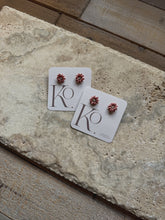 Load image into Gallery viewer, Pink Flower Studs
