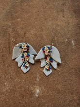 Load image into Gallery viewer, Blue Wildflower Dangles
