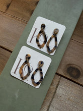 Load image into Gallery viewer, Tortoise Shell Dangles
