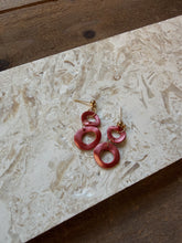 Load image into Gallery viewer, Shimmer Shell Dangles - 2 Colors

