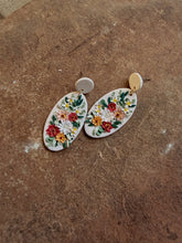 Load image into Gallery viewer, Spring Floral Dangles
