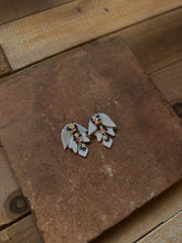 Load image into Gallery viewer, Blue Wildflower Dangles
