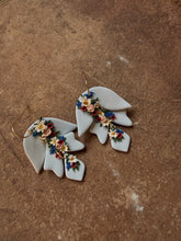 Load image into Gallery viewer, Blue Wildflower Dangles
