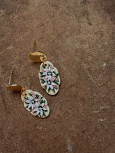 Load image into Gallery viewer, Yellow Floral Dangles
